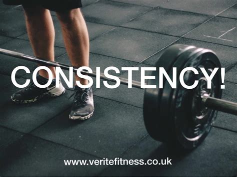how to be consistent in the gym